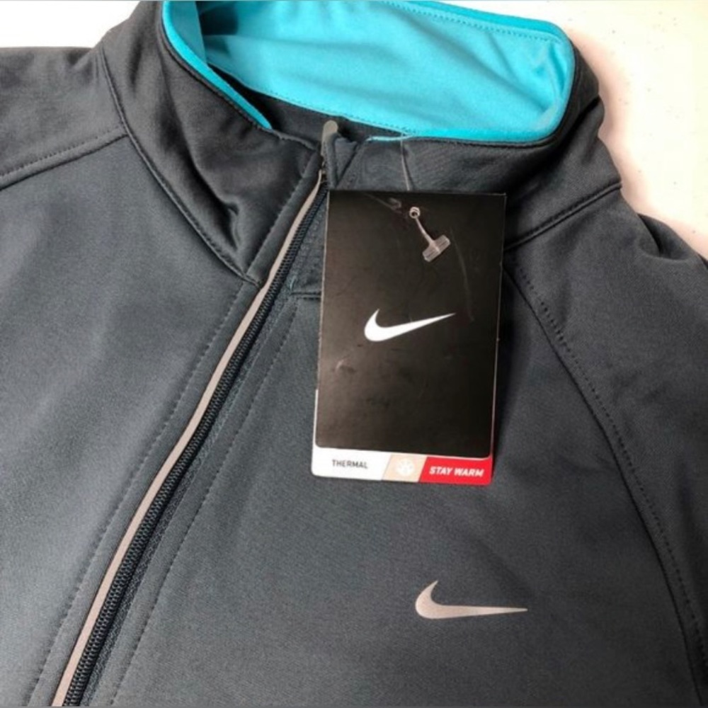 $85 Nike Womens Element Thermal Jacket Running Full Zip 520359-479 Sz: M - Picture 6 of 6